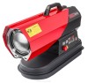 Tun Caldura Motorina 30kW Red Technic RTNGO0125, Debit 850m³/h, Termostat, Protectie Supraincalzire, Indicator Combustibil