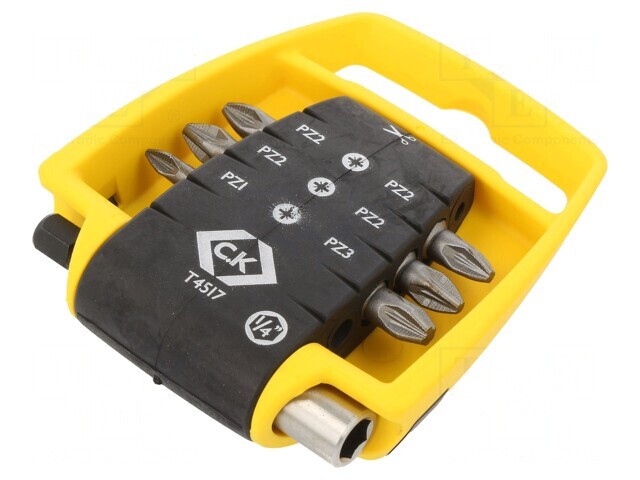 Kit Capete Şurubelniţă Pozidriv 25mm 7 Buc.