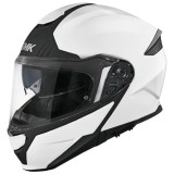 Casca moto flip-up SMK Gullwing alb marime S