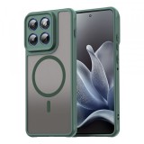 Husa MagSafe pentru Motorola Edge 70, Techsuit, HaloFrost II, Verde
