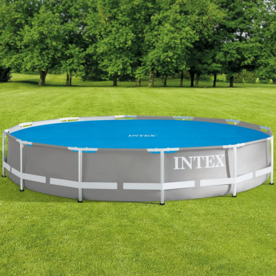 Intex Prelată solară de piscină, albastru, 348 cm, polietilenă foto