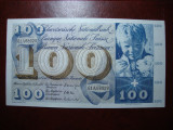ELVETIA 100 FRANCI AUNC-