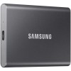 SSD Extern Samsung T7 2TB, USB 3.2 Gen 2, 1050MB/s, Criptare AES 256-bit, Titan Gray