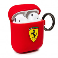 Husa Protectiva Originala Ferrari Scuderia Apple AirPods Gen 2 1 - Blister foto