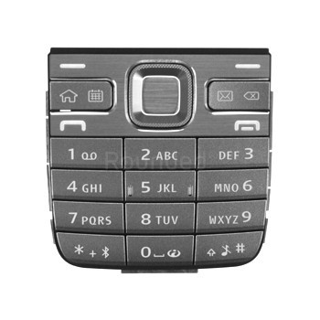 Tastatură Nokia E52 QWERTZ Latin gri foto