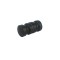 Maner inox, tip buton EA13N, diametru 30 mm, lungime 60 mm, culoare negru