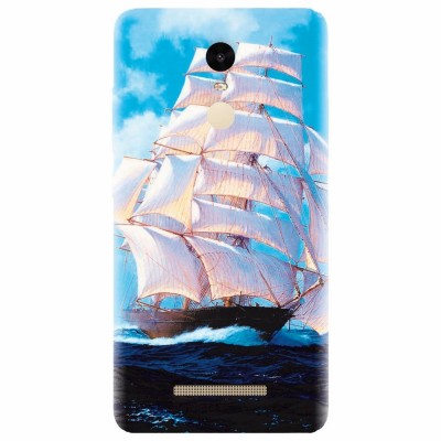 Husa silicon pentru Xiaomi Remdi Note 3, Attractive Art Of Ships foto