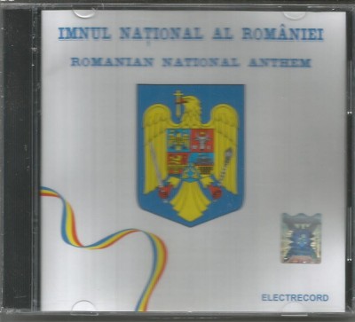 (D)CD sigilat -IMNUL NATIONAL AL ROMANIEI foto