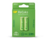 Set acumulatori R6 AA NiMh 2700mAh 2buc GP ReCkyo, G&amp;P