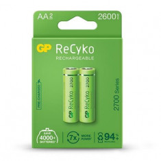 Set acumulatori R6 AA NiMh 2700mAh 2buc GP ReCkyo