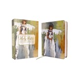 Nrsvue, Holy Bible, Anne Neilson Angel Art Series, Leathersoft, Multi-Color, Comfort Print