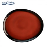 SET 4X FARFURIE OVALA CERAMICA 28 CM, VULCANO, ART OF, Heinner