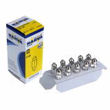 Cumpara ieftin Set 10 Buc Bec Narva C5W 36MM 12V 5W 17125