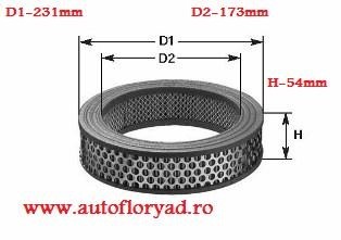 FILTRU AER FORD TRANSIT 2.4 D - 2.5 D MA422 foto