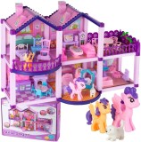 Casuta pentru papusi si ponei cu accesorii, MalPlay 108467