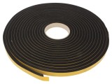 Garnitură EPDM Autoadezivă 8mm x 16mm 10m Neagră