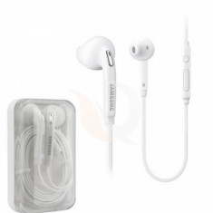 Casti Audio Samsung S7, EO-EG920BW, White Box