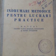 INDRUMARI METODICE PENTRU LUCRARI PRACTICE, MANUAL ...SI PENTRU INVATATORI