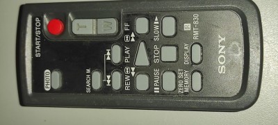 telecomanda originala pt. camere video SONY RMT 830 foto