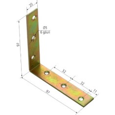 Coltar pt Mobila 7017 - 97x97x20x3 - 649258