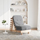 Cumpara ieftin Canapea futon cu saltea, 60x206x11 cm, lemn masiv de pin