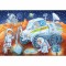 Puzzle Animale In Spatiu, 2X24 Piese