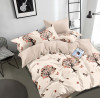 Lenjerie de pat pentru o persoana cu 2 huse de perna dreptunghiulara, Ailidh, bumbac mercerizat, multicolor