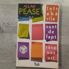 Intrebarile sunt de fapt raspunsuri de Allan Pease