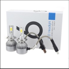 Set 2 becuri LED COB, Flexzon, H7, 36w, 7600lm, 12 / 24V