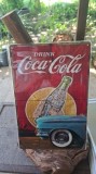 Reclama metalica Coca-Cola - G