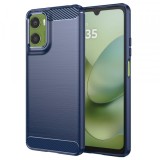 Husa pentru Motorola Moto G06 Power / G06, Techsuit, Carbon, Albastra