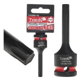 Cheie tubulara de impact TORX 1 / 2&quot;, T45, Cr-Mo, Tvardy T00216-45