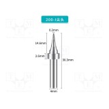 V&Atilde;&cent;rf conic 0,2mm pentru sta&Aring;&pound;ie de lipit SHENZHEN BAKON