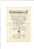 Program Steagul rosu Brasov - FC Braila - 11.03.1979