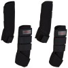 Kerbl Set cizme de cal talie mică sau ponei, patru piese, negru 320131 416010