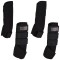 Kerbl Set cizme de cal talie mică sau ponei, patru piese, negru 320131 416010