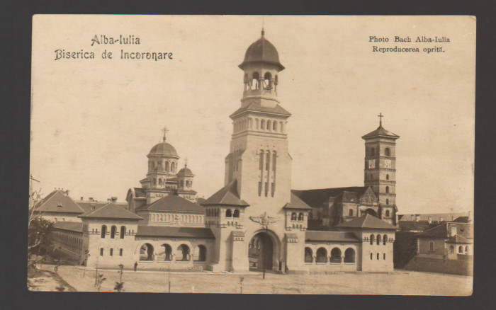 CPIB 20978 CARTE POSTALA - ALBA IULIA. BISERICA DE INCORONARE, FOTO: BACH