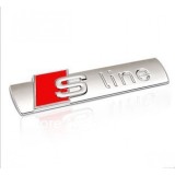Emblema metalica S LINE cu surub