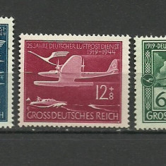 Deutsches Reich 1944 - aviatie, serie neuzata