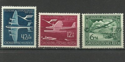 Deutsches Reich 1944 - aviatie, serie neuzata foto