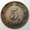 7.148 GERMANIA 5 PFENNIG 1912 A
