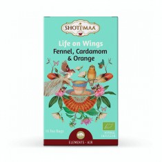 Ceai elements - life on wings - fenicul, cardamom si portocala bio 16dz x 2g 32g Shotimaa