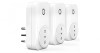 Priza inteligenta Meross WiFi, telecomanda APP, 16A 3840W, tip L, pachet de 3 - RESIGILAT
