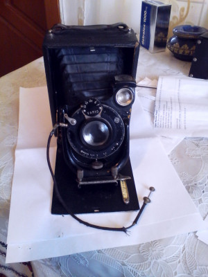 Vechi aparat foto Vario Lens Photo Porst Nurnberg din 1930 foto