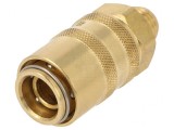 Conector Rapid Alamă 15bar FPM 23mm