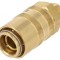 Conector Rapid Alamă 15bar FPM 23mm