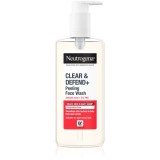 Neutrogena Clear &amp; Defend+ gel de curățare impotriva acneei 200 ml