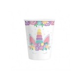 Set 6 pahare Magic unicorn 260 ml