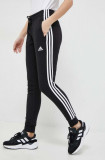 Adidas pantaloni de trening culoarea negru, cu imprimeu IC8770