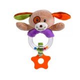 Jucarie Zornaitoare din Plus, model Catelus Gogoasa, Multicolor, ATU-087186